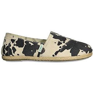 Paez Print Cow, espadrilles, dames, Blanco Y Gris, 36 EU