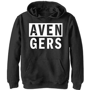 Marvel Avengers Classic Avengers Icon capuchon, zwart, S, zwart, S, zwart, S, zwart, S