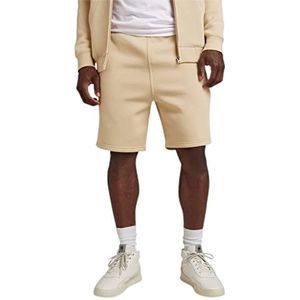 G-STAR RAW Men's Premium Core Sweat Shorts, Beige/Khaki (Postbag D21172-C235-1868), XL, beige/kaki (postbag D21172-c235-1868), XL