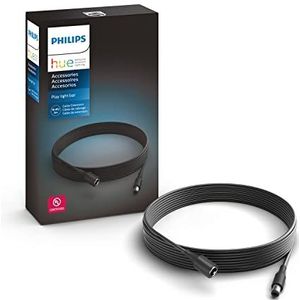 Philips Hue 16-Foot Extension Cable for Philips Hue Play Light Bar, Black - 1 Pack - Power Supply Not Included
