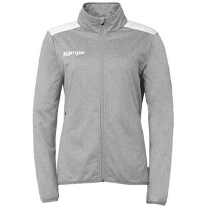 Kempa - Veste de Sport - Zwart - Polyester - Poches Latérales Zippées