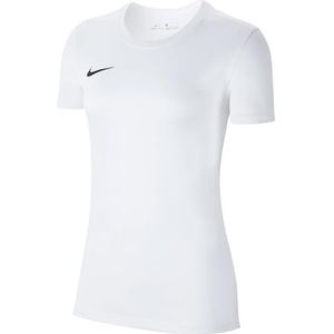 Nike Dames Short Sleeve Top W Nk Df Park Vii Jsy Ss, Wit/Zwart, BV6728-100, XS
