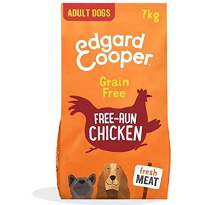 Edgard & Cooper Droog Hondenvoer - Graanvrij en Boordevol vers vlees (7 kg, Kip)