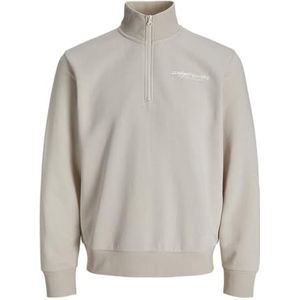 JACK&JONES - JREBZACK - Sweatshirt - Jongens - Halve Ritssluiting - Lange Mouwen