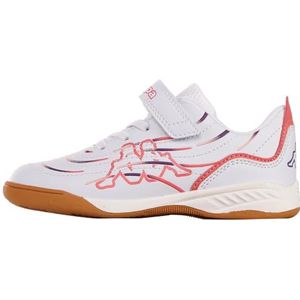 Kappa Unisex kinderen Stylecode: 261082k Herrick Pr K Kids Sneakers, wit-roze., 25 EU