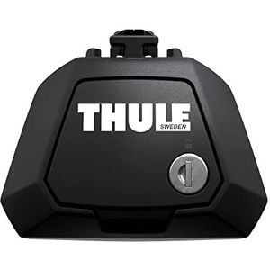 Thule Raised Rail Evo Voet Voor Voertuigen Verpakking Van 4 Stuks Zwart Black One-Size