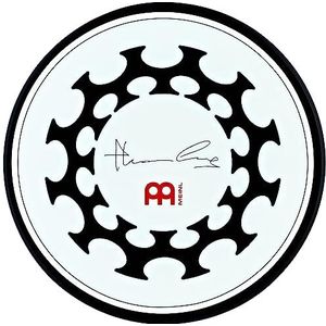 Meinl Cymbals Thomas Lang Drum Practice Pad 6 inch (15,24 cm) drumstel oefenpad - medium rebound, natuurlijk speelgevoel - drumstelaccessoires, wit (MPP-6-delig)