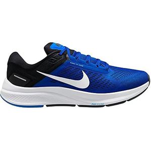 Nike Air Zoom Structure 24, gymschoenen voor heren, 43 EU, Old Royal White Black Race, 46 EU