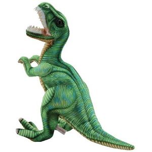 Sweety Toys 13111 Dinosaurus XXL pluche knuffeldier 80 cm groen Tyrannosaurus Rex