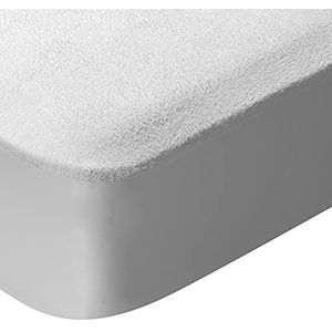 Pikolin Home - Gewatteerde matrasbeschermer - waterdicht, ademend, anti-huisstofmijt Cama 105-105 x 190/200 cm wit