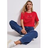 Glory Red - Bikini - Regular Fit - Ronde Hals - Korte Mouwen