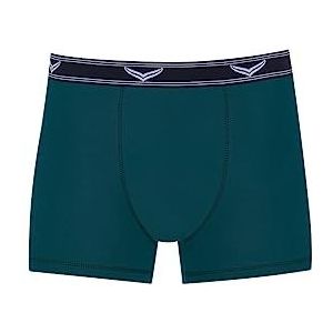 Trigema Boxershorts voor heren, blauw (Saffier 152)., XXL
