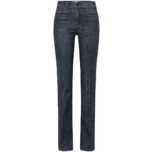 BRAX Shakira Vintage Stretch Denim Organic Cotton Jeans voor dames, Used Dark Grey, 29W / 30L