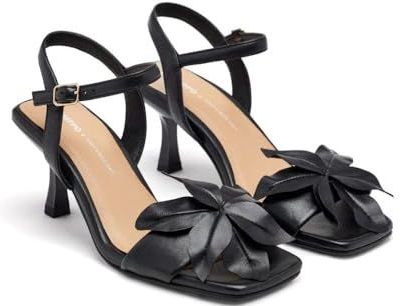 GIOSEPPO 92242 Damessandalen - Zwart - Leer - Verstelbare Gespsluiting