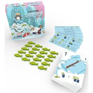 Left Justified Studio | Frozen Shinies: The Emperor Penguin's Nephew | Card Game | 2-5 Players | Ages 9+ | English