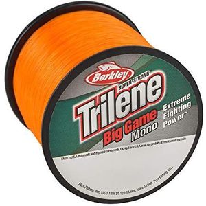 Berkley Trilene® Big Game™, Blaze Orange, 6,8 kg | 6,8 kg, 900 yd | 822 m monofilament vislijn, geschikt voor zoutwater- en zoetwateromgevingen
