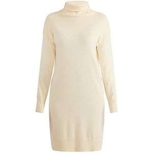 usha WHITE LABEL Gebreide damesjurk met lange mouwen midi 15624939-US05, WOLLWISS, XL/XXL, gebreide jurk met lange mouwen midi, XL/XXL