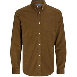 JJECLASSIC Corduroy Shirt LS SN, Monks Robe, XXL