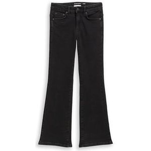 TOM TAILOR Kinderjeans voor meisjes, 10250 - Gebruikte Dark Stone Black Denim, 152