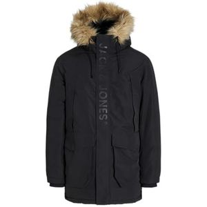Jack & Jones - JJCAMP - Winterparka - Zwart