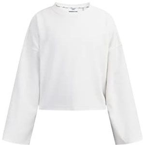 DreiMaster Vintage Dames oversize sweatshirt 37825499, wolwit, M, wolwit, M