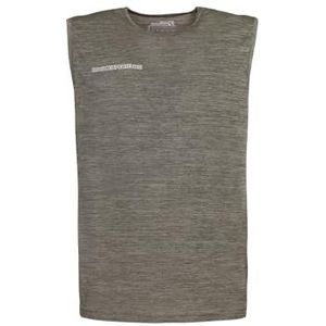 ROCK EXPERIENCE Terminator 2.0 Mouwloze Man Tanktop, Beige, 3XL