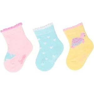 Sterntaler Meisjessokken (verpakking van 3), roze, 18 EU