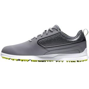 Footjoy Superlites XP, golfschoenen voor heren, grijs/wit/limoen, 44 EU, Grijs Wit Lime