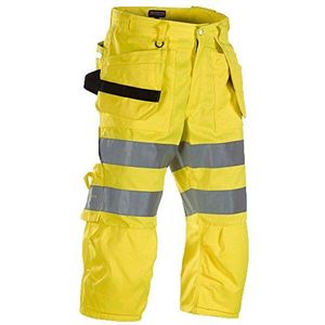 Blakläder 153918043300D104 Size D104 High Visibility Pirate Shorts - Geel