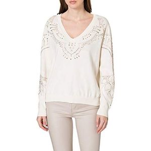 Desigual JERS_gante sweater voor dames, wit, XS