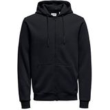ONLY&SONS ONSCERES Zip THR. Hoodie Sweat NOOS Sweatjack voor heren, navy, L