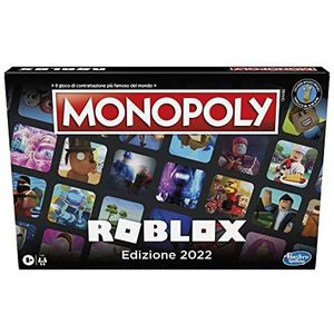 Hasbro- Monopoly Roblox F1325456 Avatar Bordspellen, Veelkleurig (21194636), Italiaanse taal