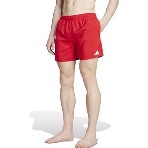 adidas Heren SWIM SHORTS 5 INCH, Better Scarlet/White, L