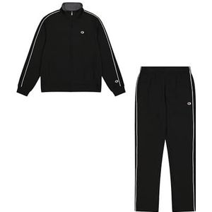 Champion Heren Legacy - Sweatsuit met volledige rits en logo, zwart (KK001), M, Zwart (KK001), M