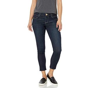 Democracy Dames Petite Ab Oplossing CropJeans, Indigo, 12 Petite