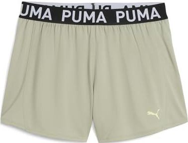 PUMA - W STRONG KNIT SHORT - Trainingsshort - Lux Army - Tot aan de knieën