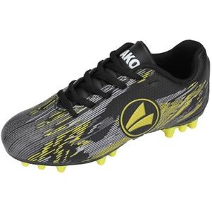 JAKO J-SFG Stepover voetbalschoen, Jet Black/Neon Yellow, 40 EU, Jet Black Neon Yellow, 40 EU