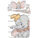 Dumbo Disney babybeddengoed, dekbedovertrek van katoen