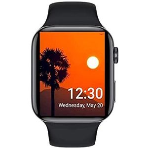 Smartwatch, 1,75 inch HD Full Touchscreen Fitness Tracker horloge, T517 waterdicht fitnesshorloge met hartslagmeter slaapmonitor stappenteller