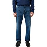 Wrangler Heren Jeans Frontier, Relaxed Straight Fit, Straight Leg, Retro Blue., 28W / 32L