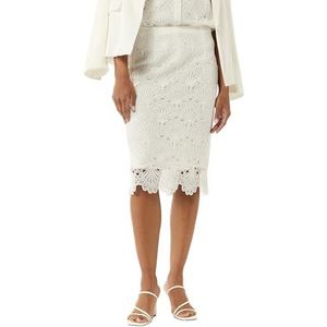 comma - Rock - Slim-fit - Korte Lengte - Eyelet Kant