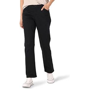 Lee Dames Petite relaxed-fit broek voor de hele dag - zwart - S