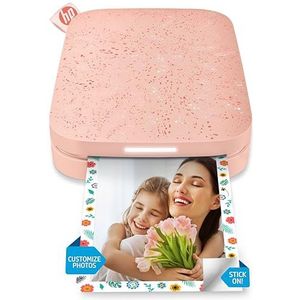 HP Sprocket Portable 2x3 inch Instant Photo Printer (Roze) Print foto's op Zink Sticky-Backed vanaf uw iOS & Android-apparaat