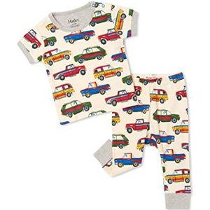 Hatley Baby Jongens Biologisch Katoen Pyjama Set Peuter Onderbroek, Vintage Auto's, 12-18 Maanden