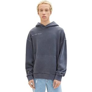 TOM TAILOR Denim Uomini Sweatshirt 1035669, 10668 - Sky Captain Blue, L