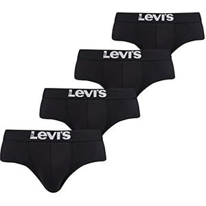 Levi's Herenshorts (verpakking van 4 stuks), zwart, L