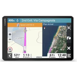 Garmin Camper 1095 MT-D GPS-navigatiesysteem voor campers en caravans, DAB-Infoto, 10 inch display, kaart van Europa, navigatie op maat