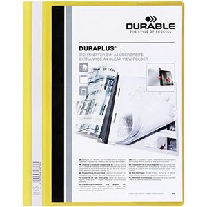 DURABLE Hunke & Jochheim DuraPLUS®, duurzame folie, DIN A4, geel