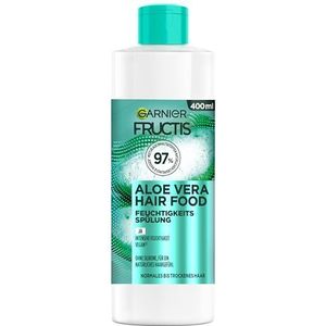 Garnier Fructis Moisture Aloe Vera Hair Food Conditioner, voor normaal tot droog haar, veganistisch, 400 ml (1 stuk)