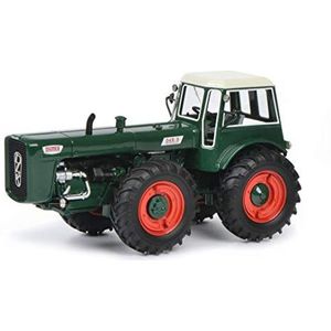 Schuco 450908200 Dutra, groen 450908200-Dutra D4K B, tractor, modelauto, hars, 1:43